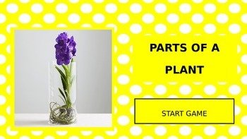 Cover of Plants and Their Parts PowerPoint Game