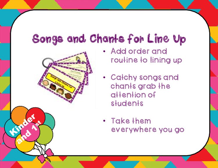 Cover of Line Up Songs and Chants