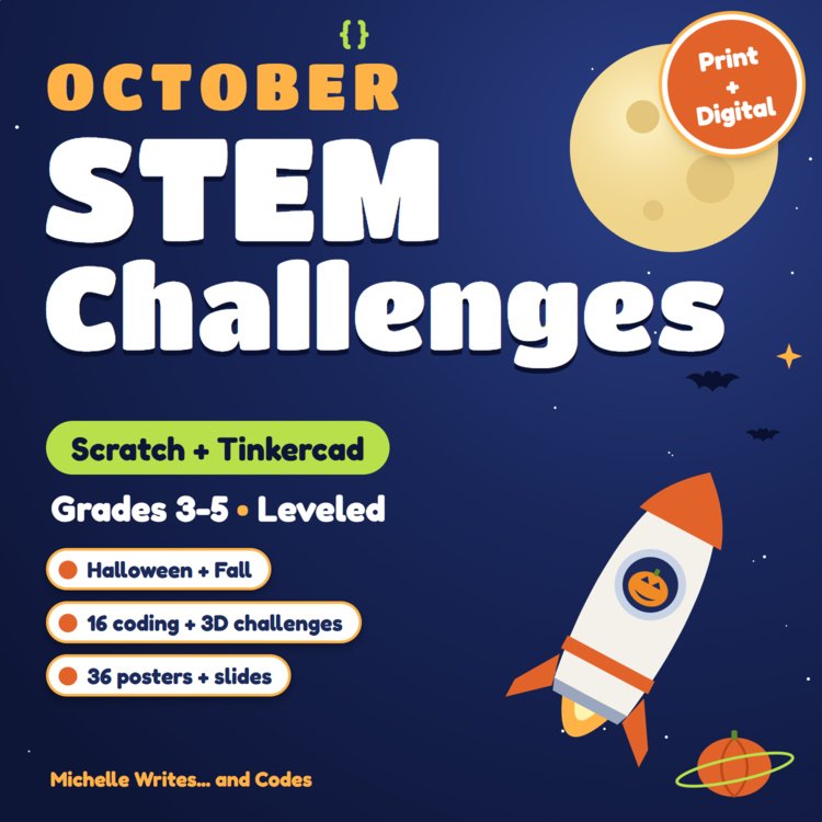 Cover of October DIGITAL STEM Challenges