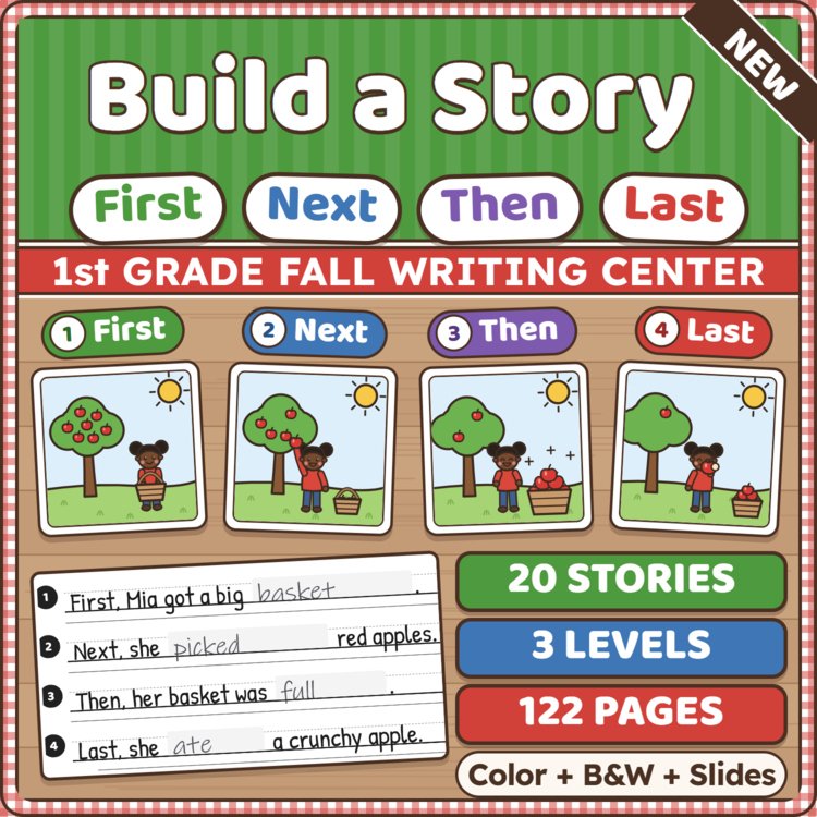 Cover of Build a Story: First, Next, Then, Last (Fall Edition)