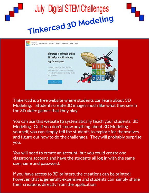 Preview page 2 of July DIGITAL STEM challenge|coding|Fourth of July|Summer Cookout